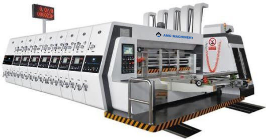 品質  Heavy Duty Flexo Printer Slotter Die Cutter Machine 95KW SYKM-HD-2545RC 工場