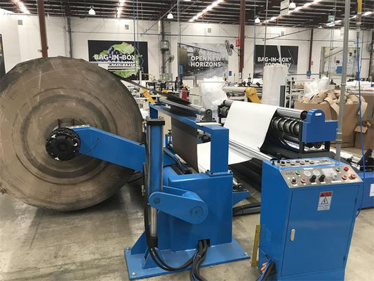 80gm - 600gm 紙切断回巻き機 エッジ保護器の生産のために
