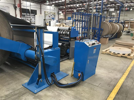 シャフトのない水力製紙縁保護機/紙切断機 リウインダー機