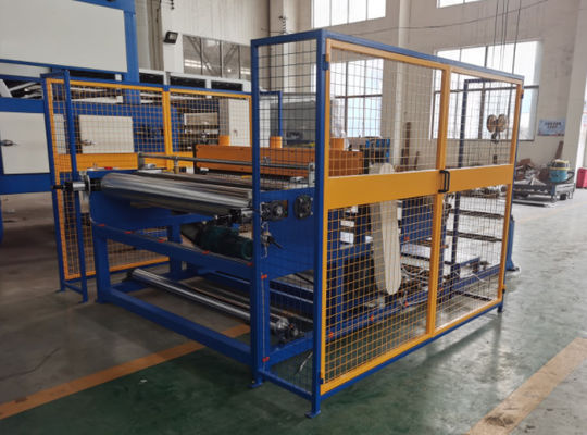 7.5KW スリッターグルーバー リウインダー 1600 クロム付ロール