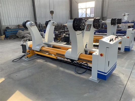 重用紙コーラガータ機 液圧ロールスタンド 0.6Mpa - 0.9Mpa HRS1800