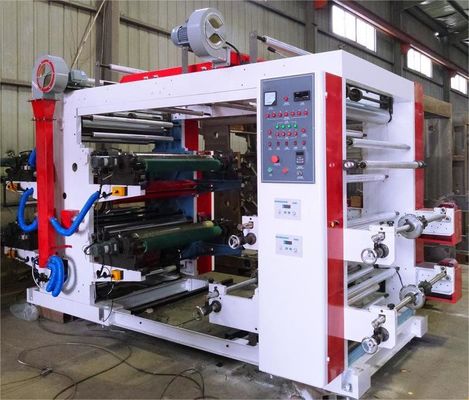自動 21KW 4色フレクソ印刷機 フレクソグラフィック印刷機器