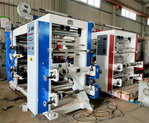 21KW 6色フレキシグラフィー印刷機 191mm - 714mm 長さ YT-600-6C