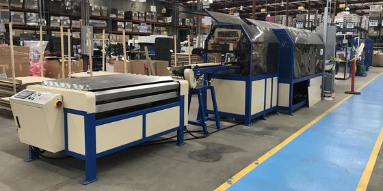 シンメトリックとアシメトリック L エッジ 保護 サイズ 30-110mm 紙 エッジ 保護 マシン 最大 70m/min 速度
